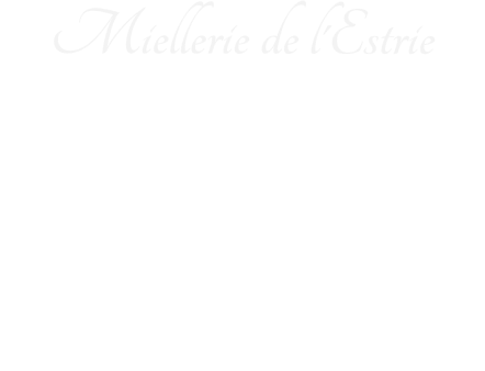 Miellerie de l'Estrie Miellerie de l'Estrie est distributeur des produits en semi-gros dans plusieurs restaurants/hôtels de la région de l'Estrie. Notre miel, de qualité supérieure, est irréprochable. Ce miel savoureux est non-pasteurisé et non micro-filtré. On est fier d'appeler notre miel brut. Brut comme dans le, directement de la ruche dans votre pot, sans aucune transformation ou altération du produit.  DIFFÉRENTS FORMATS DISPONIBLES POUR COUVRIR TOUS VOS BESOINS  CONTACTEZ-NOUS POUR PLUS D'INFORMATIONS